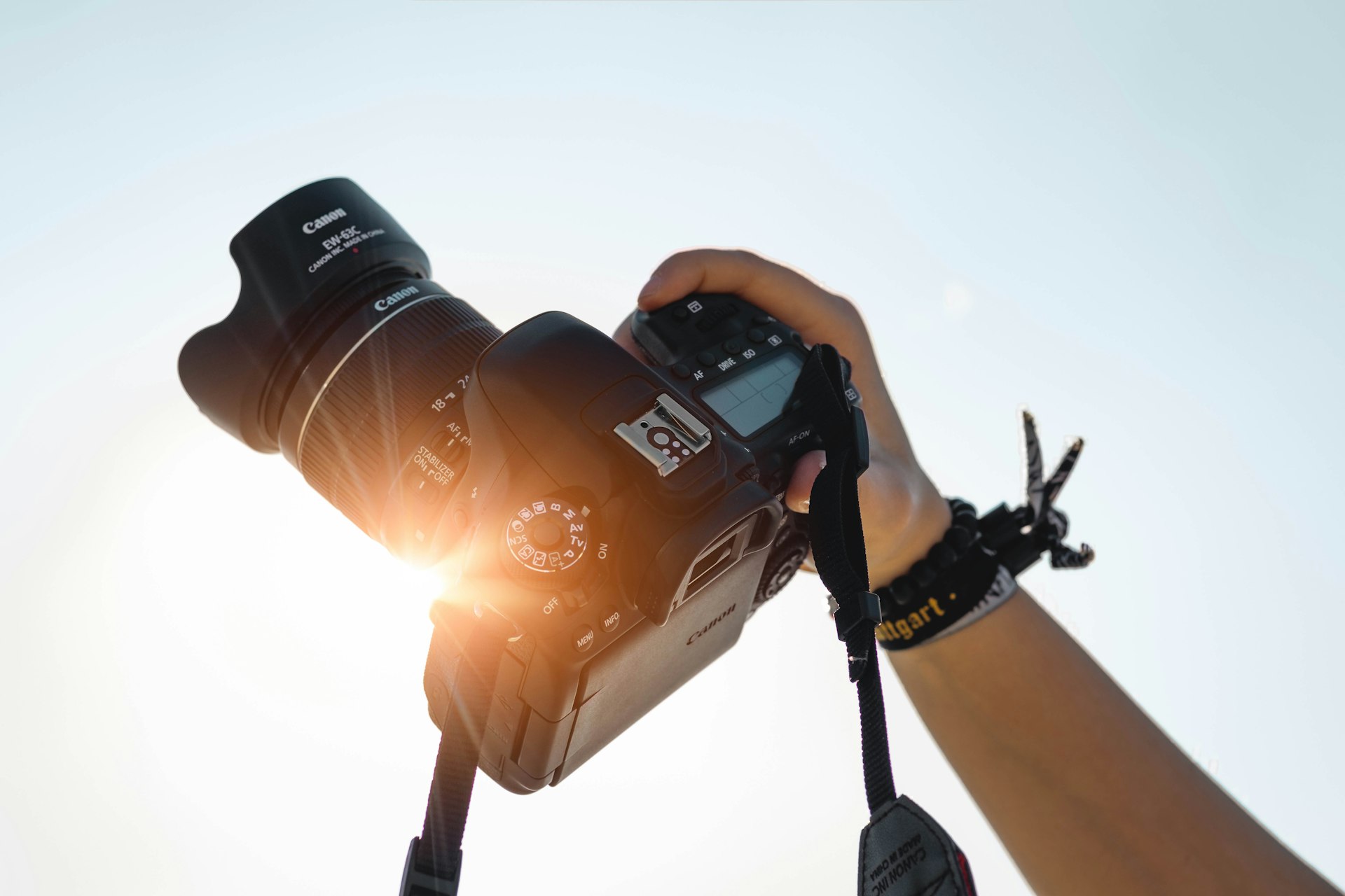 Fotograf mit Kamera